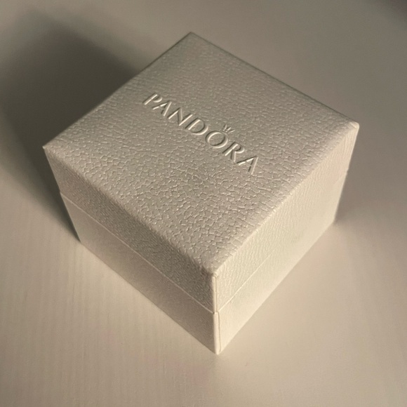 NIB Pandora Sparkling CZ Flower Silver Blossom Stud Earrings - Picture 11 of 11